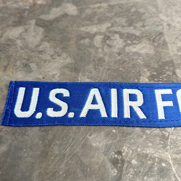 U.S. AIR FORCE blue tape patch - Picture 8 of 10